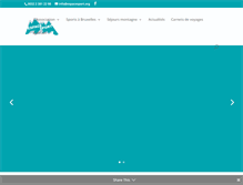 Tablet Screenshot of espacesport.org